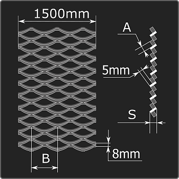 Лист ПВЛ 508*1500 ст.3сп ТУ 25.93.13-006-03876796-2019 (т)
